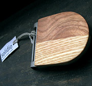 Handcrafted Cherry and Ash Belt Buckle