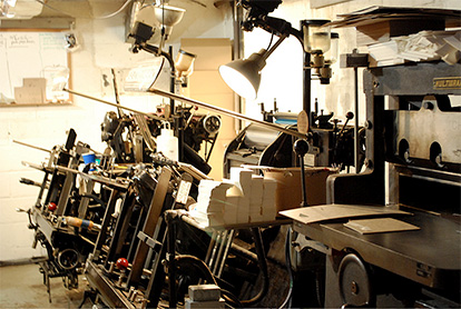 9SpotMonk printing press