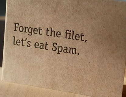 Let's eat Spam Recession card