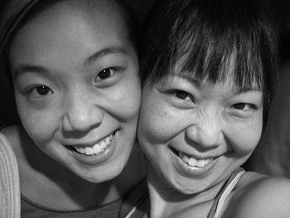 Tiffany and Vivian Leung