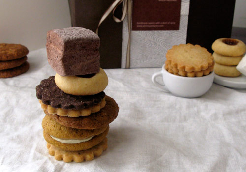 A sampling of sweets from the Deluxe Sampler Gift Box